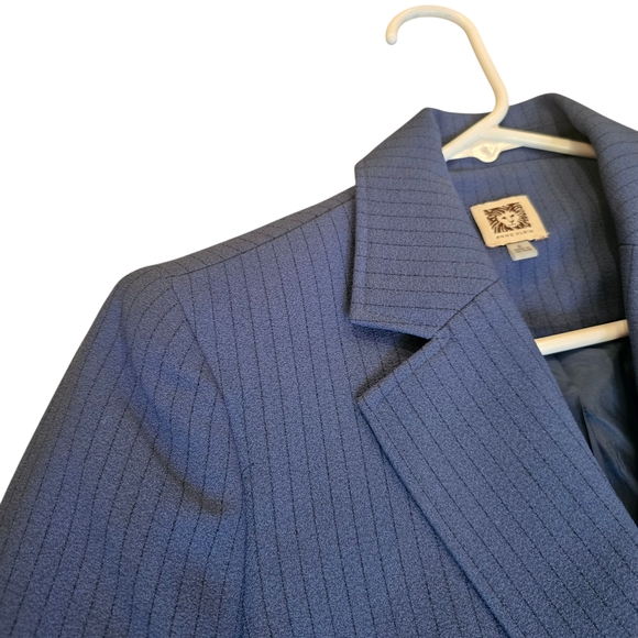 Anne Klein Blue Pantsuit - Picture 9 of 12